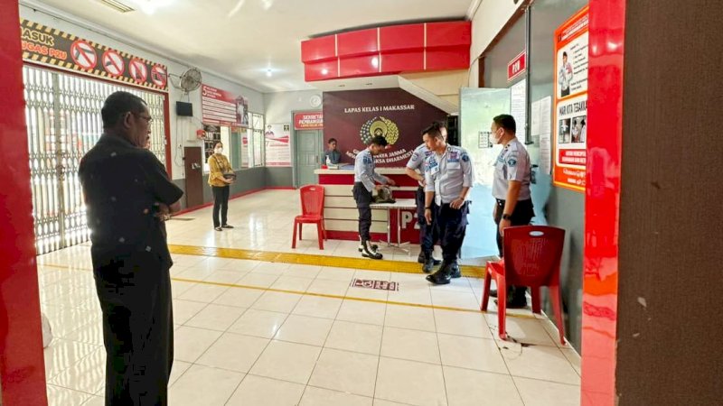 Kakanwil Pantau Kesiapan Lapas Makassar Terima Besukan Jelang Idul Fitri 