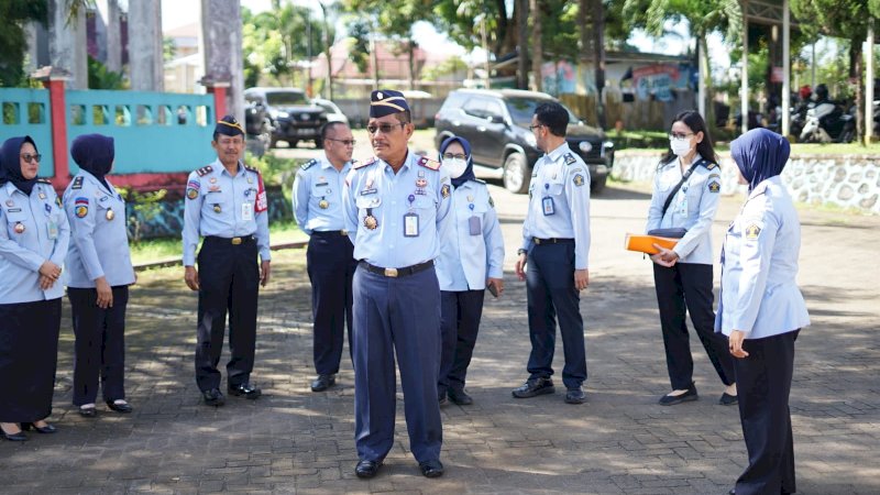 Kakanwil Kemenkumham Sulsel Pantau Persiapan Lapas Narkotika Sungguminasa Jelang Idul Fitri