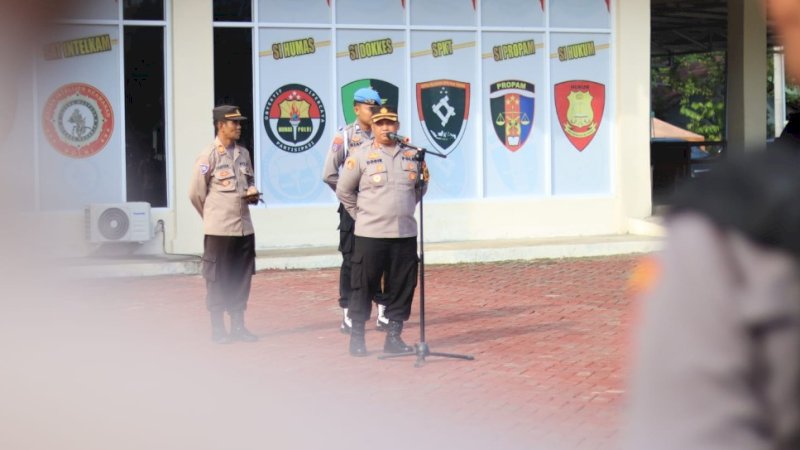 Kapolres Barru, AKBP Dodik Susianto 