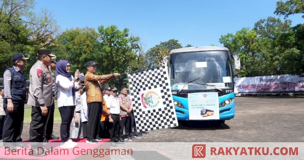 Gubernur Sulsel Lepas 420 Peserta Mudik Gratis Andalan 2023