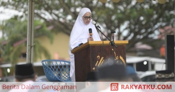 Salat ID di Tamsis, Bupati Lutra: Mari Rajut Kebersamaan di Tengah Perbedaan