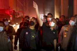 Wali Kota Makassar Turun Langsung ke Lokasi Kebakaran di TSM