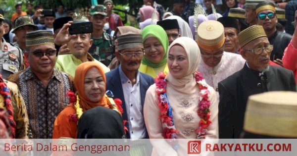 Berlangsung Meriah, Bupati Luwu Utara Resmikan Rumah Adat Kombong Pitu Masapi