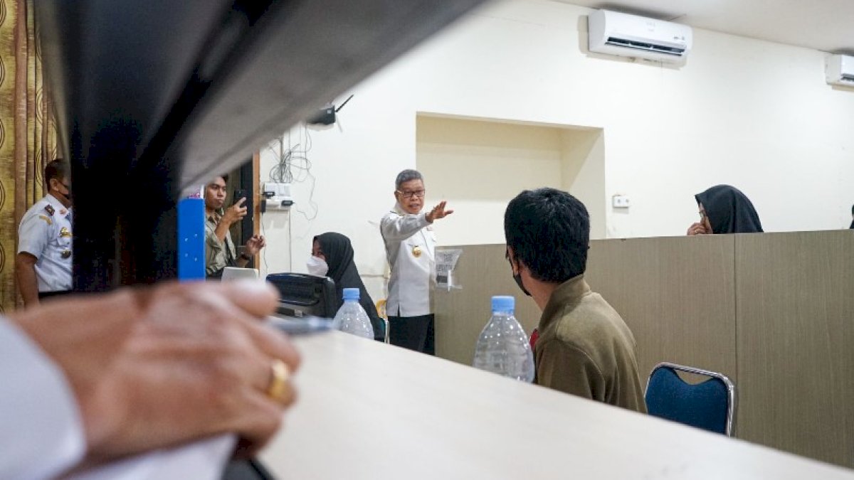 Taufan Pawe Pantau ASN Pemkot Parepare Pascalibur Lebaran, Tingkat Kehadiran 99,99 Persen