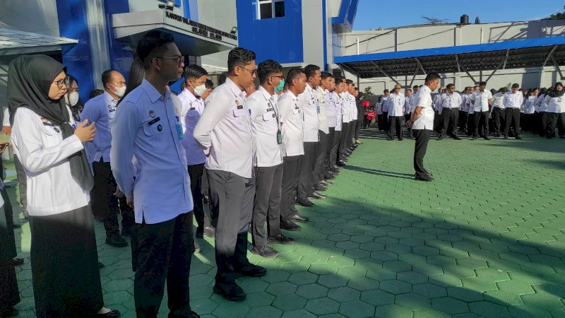 Apel Pagi Pasca Lebaran, Kakanwil Kemenkumham Ajak Pegawai Laksanakan Tugas dan Fungsi Sesuai Target 