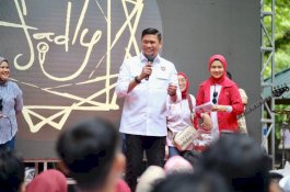 Adnan Hadiri Halalbihalal dan Temu Nasional IKA Unhas di Bantimurung