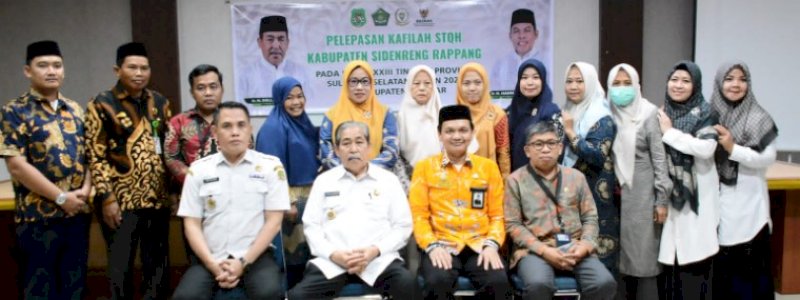 Dollah Mando Lepas Kafilah Sidrap ke STQH Tingkat Provinsi di Selayar