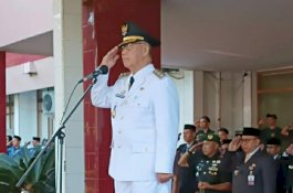 Wawali Jadi Irup Hari Otda di Parepare