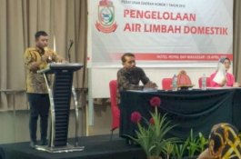 Sosialisasi Anggota DPRD Makassar, Direktur IPAL Perumda Air Minum Jadi Pembicara