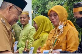 Perayaan Hardiknas di Parepare, Wawali Serahkan Penghargaan Guru dan Pelajar