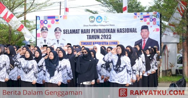 Peringatan Hardiknas di Gowa, Guru Diharap Lebih Berinovasi