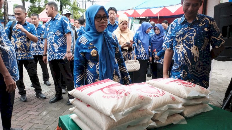 Pemkab Gowa Gelar Gerakan Pangan Murah