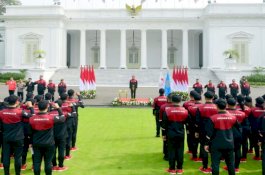 Presiden Jokowi ke Kontingen SEA Games Indonesia: Pilihannya Peringkat Satu atau Dua!