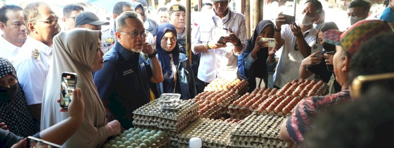 Menteri Perdagangan Tegaskan Sebelum dan Sesudah Lebaran Harga Bapok Stabil dan Pasokan Cukup