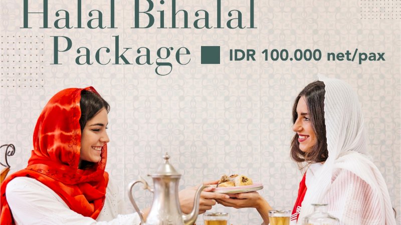 Santika Hotel Tawarkan Paket Halalbihalal Hanya Rp100 Ribu