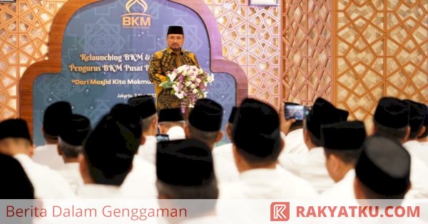 Kukuhkan Pengurus BKM, Menag: Jaga Masjid dari Politisasi