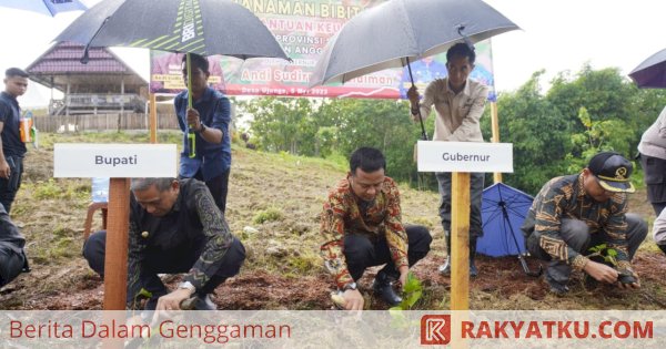 Demi Kembalikan Kejayaan Sutera di Sulsel, Gubernur Kembali Tanam 1 Juta Bibit Murbei di Wajo