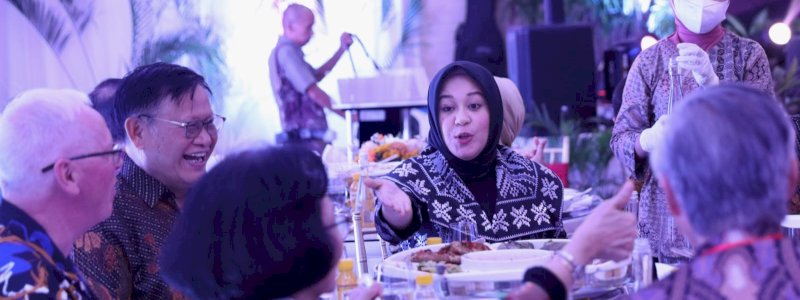 Wakil Wali Kota Makassar Jamu Peserta InaSFO di Kediaman Danny Pomanto 