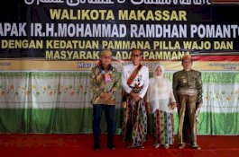 Bupati Wajo Doakan Danny Pomanto, Datu Pammana Beri Gelar Daeng Manrapi