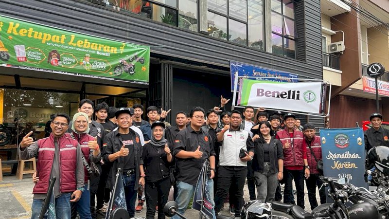 Rayakan Hut Ke-2 Tahun R-Bike Indonesia Gelar Charity Halalbihalal dan Touring