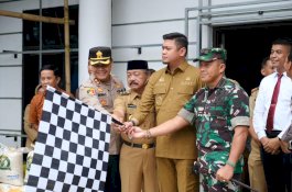 Bupati Gowa Lepas 1.809 Ton Beras Bantuan Pangan untuk 60.311 KPM