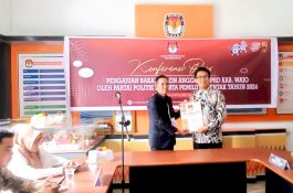 NasDem Wajo Partai Pertama Dinyatakan KPU Lolos Verifikasi Berkas