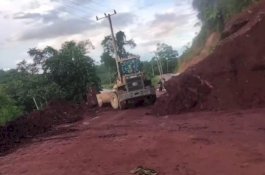 Longsor, Ruas Jalan Batusitanduk-Sa'dan-Torut Sudah Bisa Dilalui Kendaraan