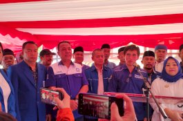 Pimpin Pendaftaran Bacaleg di KPU Makassar,  Hamzah Hamid: Saya Naik Kelas