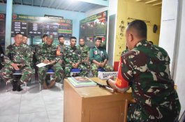 Dandim Polman Minta Jaga Citra dan Nama Baik Satgas TMMD