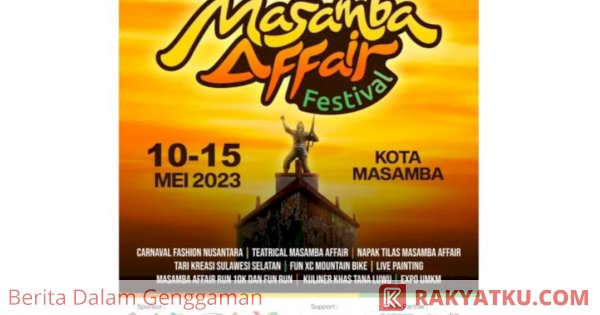 Jelang Pembukaan Masamba Affair Festival, Enam Perangkat Daerah Dapat Tugas Khusus