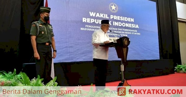 Wapres Ma’ruf Amin Ungkap Dua Strategis Pemerintah Tekan Kemiskinan Ekstrem