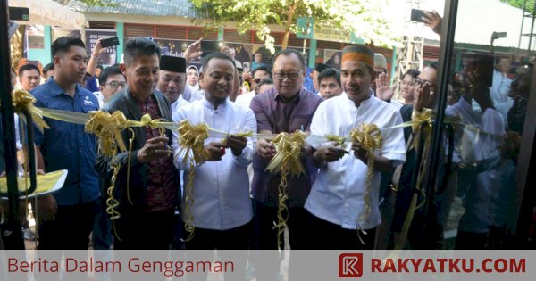 Andi Sudirman Sulaiman - Rudianto Lallo Resmikan Sekretariat IKA SMAN 6 Makassar