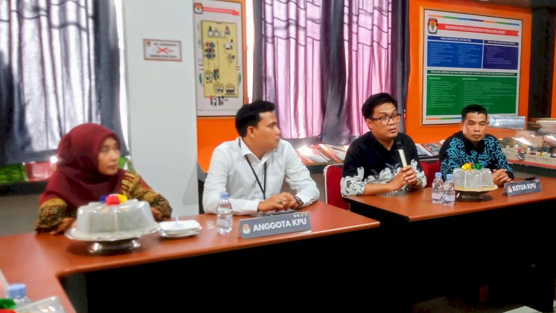 Hanya 14 Partai Politik Daftar Bacaleg di KPU Wajo