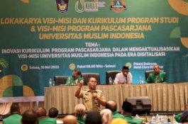 Danny Pomanto Paparkan Makassar Dua Kali Tambah Baik di Lokakarya Kurikulum Pascasarjana UMI