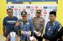 Jelang Play Off Liga Champions Asia, Taufan Pawe Kembali Benahi Stadion GBH Parepare