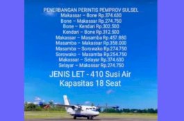 Pemkab Lutra Sambut Positif Penerbangan Perintis Susi Air, Dorong Progres BISA Smart City