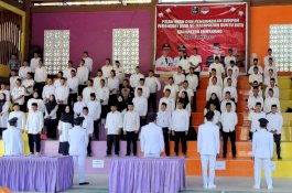 Bupati-Wakil Bupati Enrekang Hadiri Pelantikan 441 Perangkat Desa 4 Kecamatan