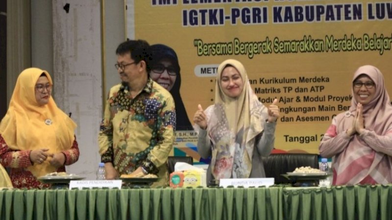 Workshop Implementasi Kurikulum Merdeka IGTKI-PGRI Luwu Utara Dihadiri 352 Guru TK