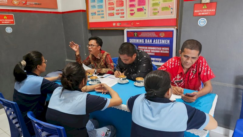 Pastikan Pelayanan Publik di Rutan Enrekang dan Makale Berjalan Baik , Kemenkumham Sebar Kuesioner