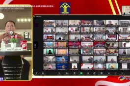 Ini Yang Disampaikan Saat Kemenkumham Sulsel Daring bersama Sekjen Kemenkumham RI