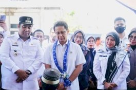 Chaidir Syam Bersama Suhartina Bohari Kompak Dampingi Menkes Budi Kunker di Maros