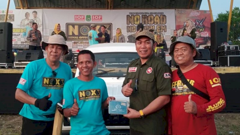 Tim Balebalang Jimak berhasil meraih hadiah utama Nene Mallomo Offroad Expedition (NOX) Part 3 2023.