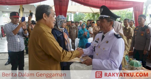 Dilantik Bupati Sidrap, Amiruddin Resmi Pimpin Desa Aka-akae