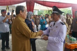 Dilantik Bupati Sidrap, Amiruddin Resmi Pimpin Desa Aka-akae