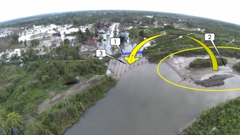 Cegah Banjir, BBWS Pompengan Normaliasasi Secara Berkala Sungai Rongkong 