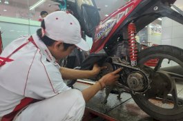 Begini Cara Rawat V-Belt Motor Matik Honda ala Asmo Sulsel