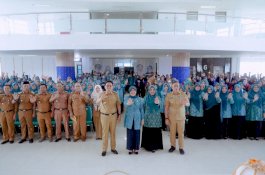 Inovasi Ayo Makan Telur TP PKK Barru Kembali Berjalan, Sukses Tekan Angka Stunting