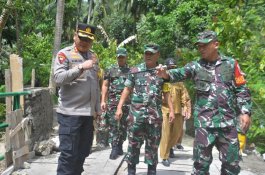 Tim Wasev Mabes TNI AD Tinjau TMMD Kodim Polman 