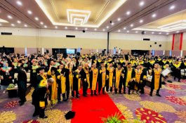 STIE AMKOP Makassar Gelar Dies Natalis dan Wisuda. Total 491 Wisudawan 