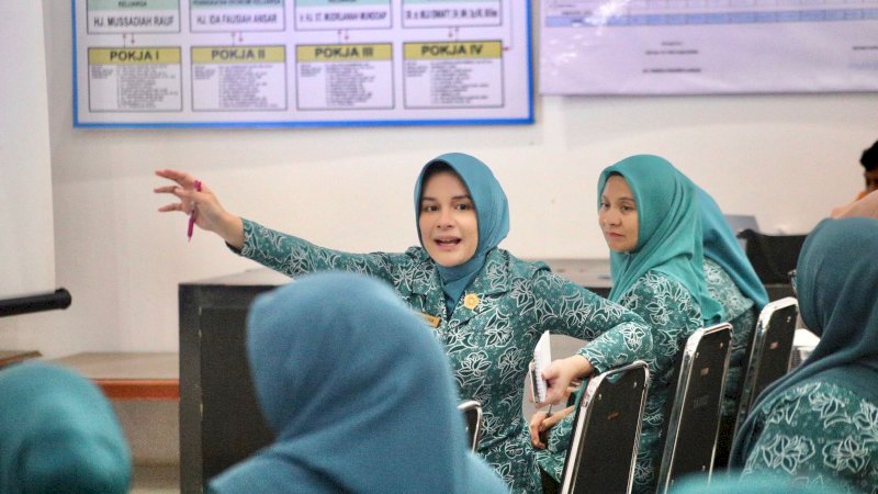 PKK Gowa Evaluasi Program di 18 Kecamatan